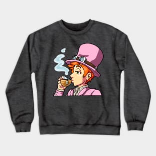 Brock Tea Shirt Crewneck Sweatshirt